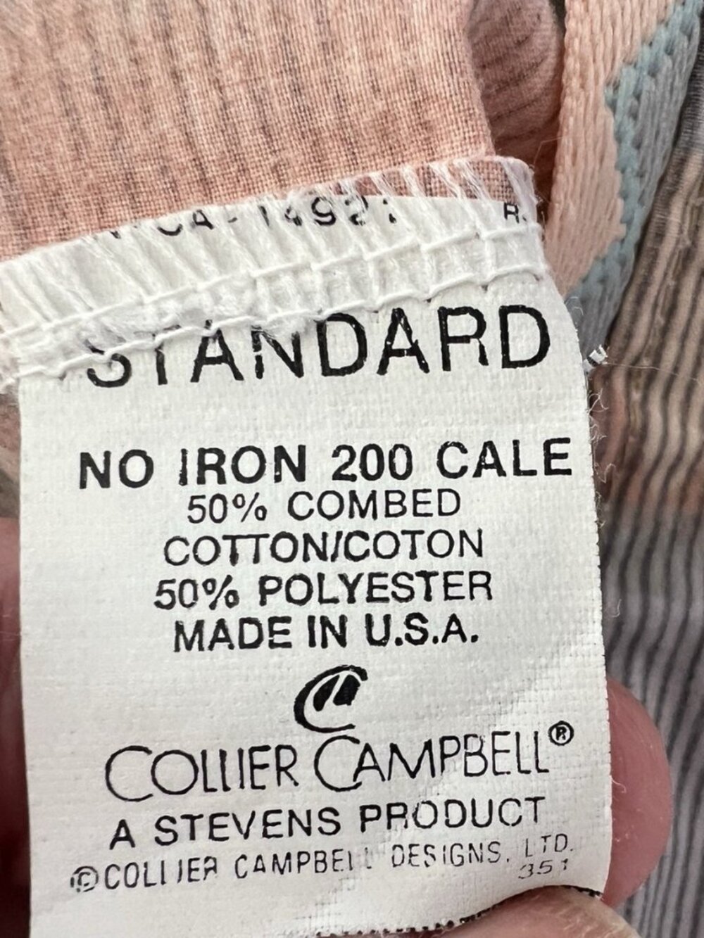 QUEEN Flat + 2 Std Pillowcases Collier Campbell "ZUNI" Southwest Sheet Set USA - Picture 7 of 15